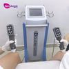 Dual-channel electromagnetic shock wave therapy machine with dual handles can work simultaneously