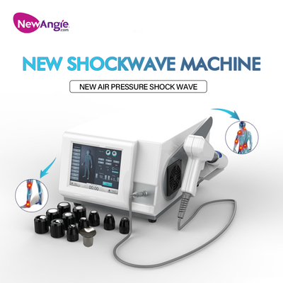Professional shockwave therapy machine 11 Tatal heads for more powerful deep penetration