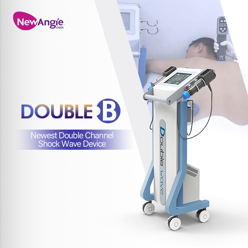 New dual-handle dual-channel shockwave treatment room pain relief special shockwave device