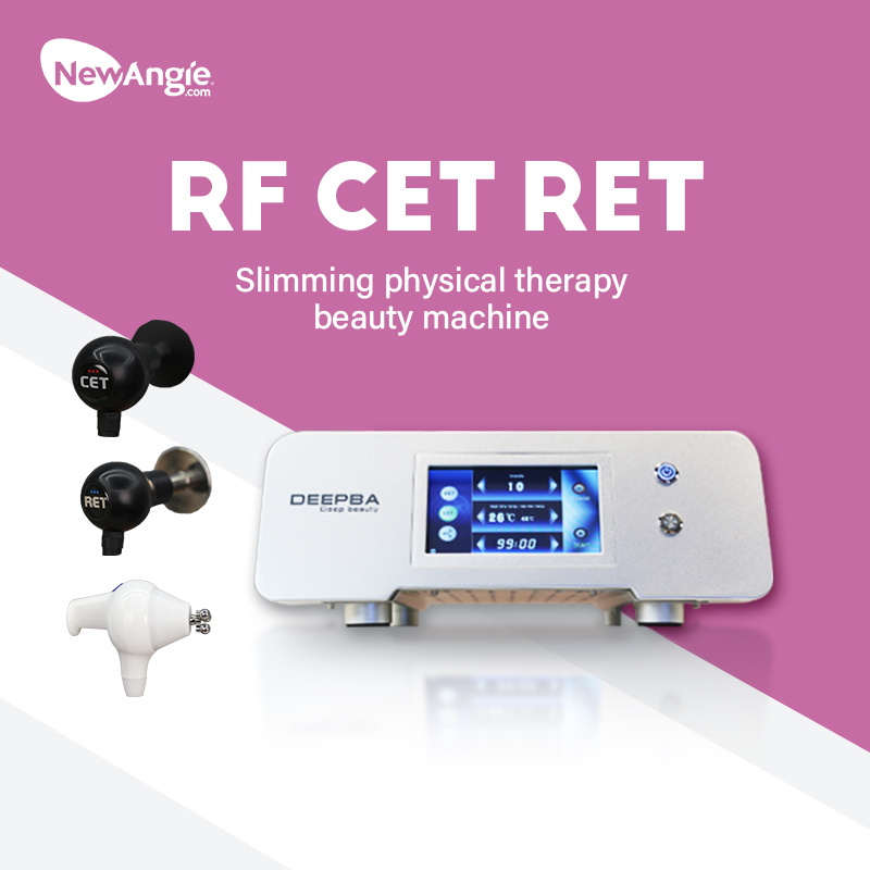 Cet ret rf diathermy physiotherapy 4in1 448khz shockwave with tecar therapy