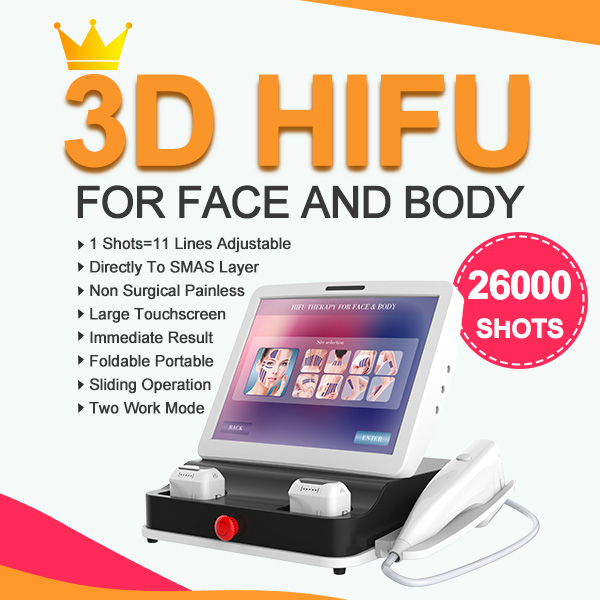 Newest 26000shots 11lines Adjustable Skin Tightening 3D HIFU Machine